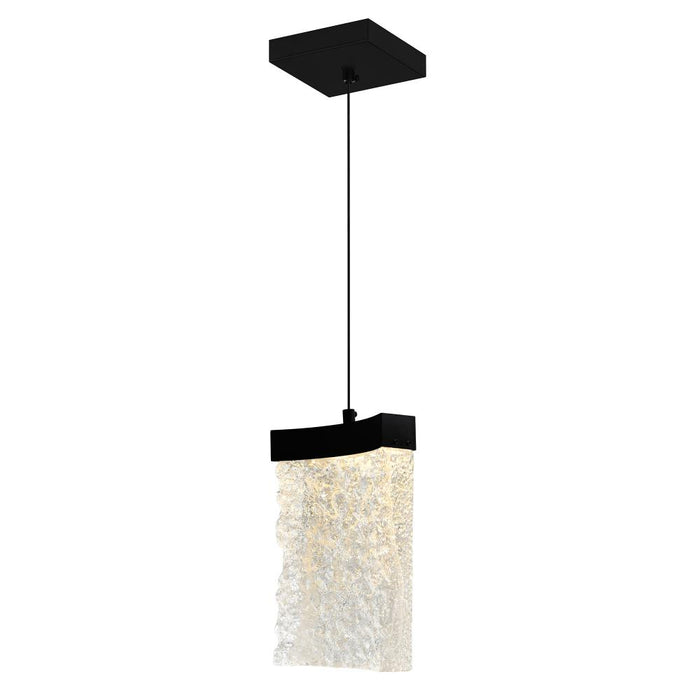 Lava Integrated Led Black Mini Pendant | 1587P6-1-101