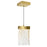 Lava Integrated Led Brass Mini Pendant | 1587P6-1-624