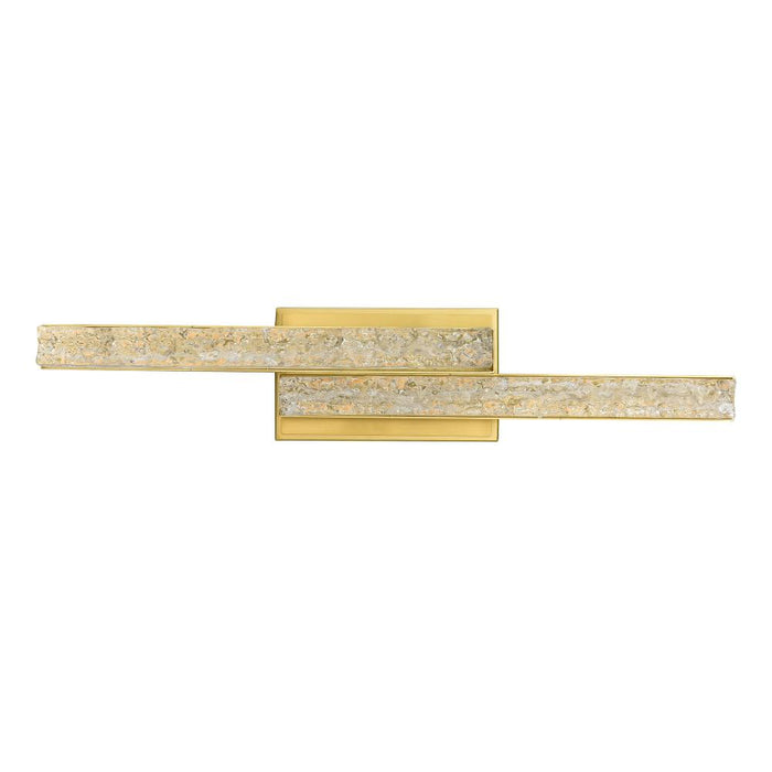 Stagger Integrated Led Brass Vanity Light | 1588W24-2-624