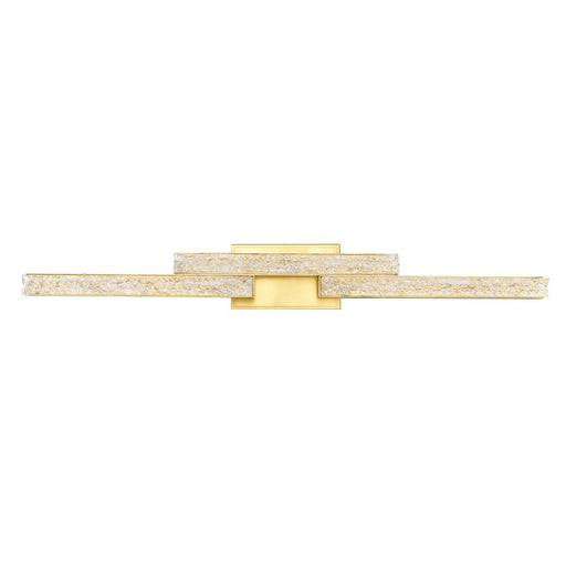 Stagger Integrated Led Brass Vanity Light | 1588W36-3-624