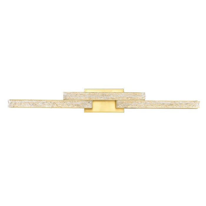Stagger Integrated Led Brass Vanity Light | 1588W36-3-624