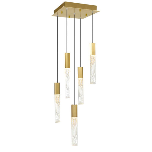 Greta Integrated Led Brass Mini Pendant | 1589P12-5-624