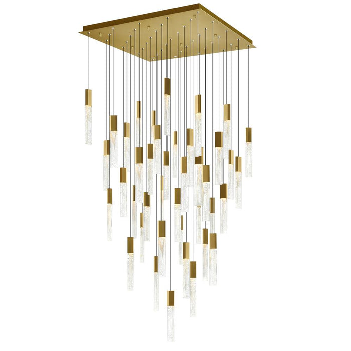 Greta Integrated Led Brass Chandelier | 1589P36-41-624