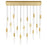 Greta Integrated Led Brass Chandelier | 1589P48-17-624-RC