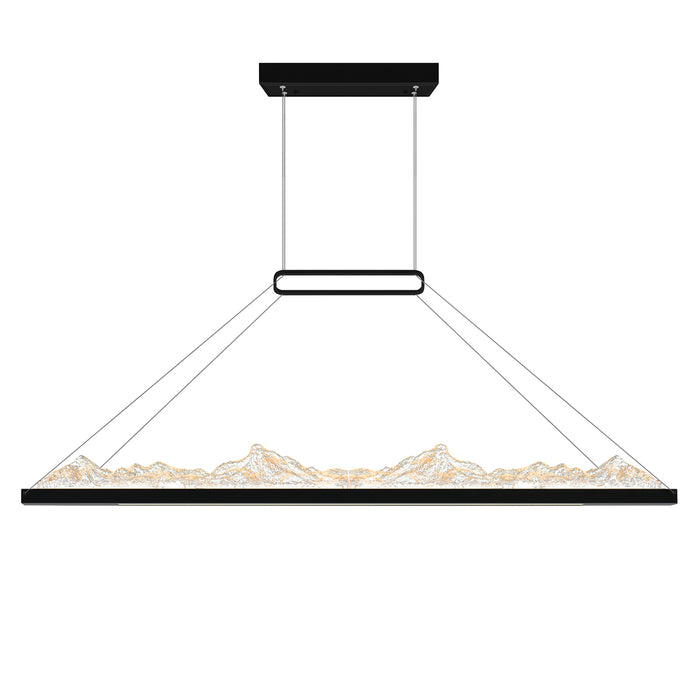 Himalayas Integrated Led Black Island/pool Table Light | 1601P48-101