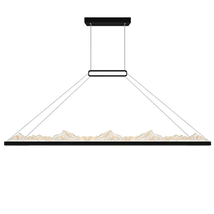Himalayas Integrated Led Black Island/pool Table Light | 1601P62-101