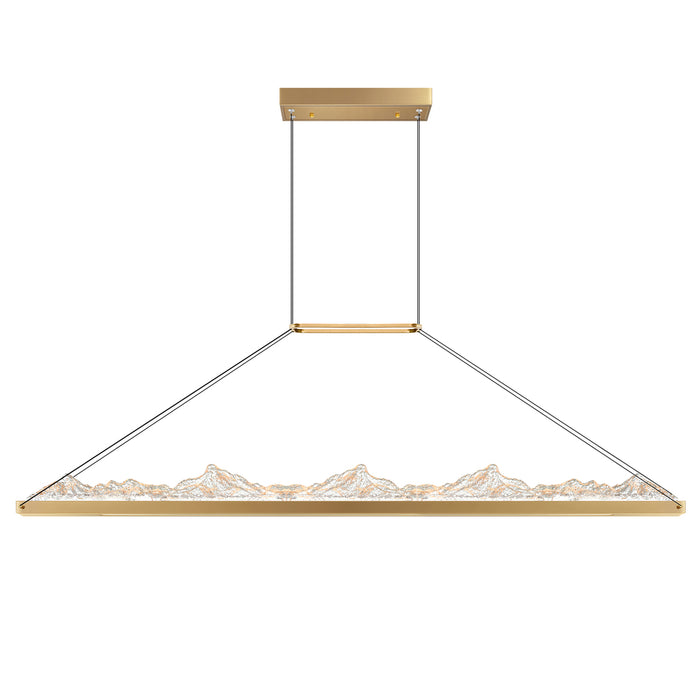 Himalayas Integrated Led Brass Island/pool Table Light | 1601P62-624