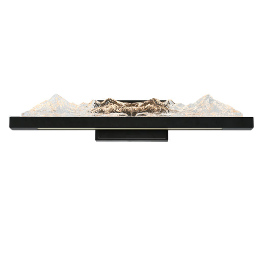 Himalayas Integrated Led Black Vanity Light | 1601W26-101