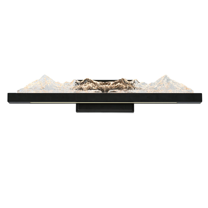 Himalayas Integrated Led Black Vanity Light | 1601W26-101