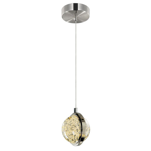 Salvador 4 In Led Integrated Polished Nickel Pendant | 1673P4-1-613