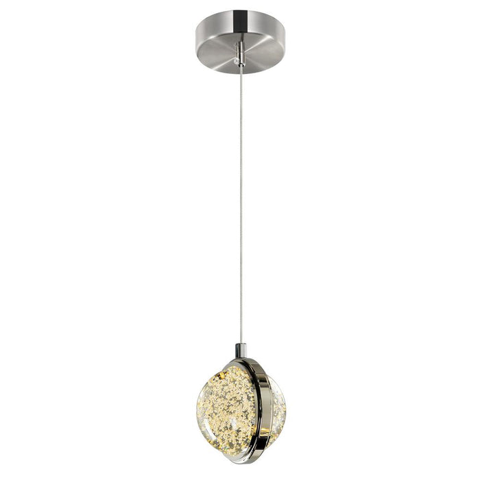 Salvador 4 In Led Integrated Polished Nickel Pendant | 1673P4-1-613
