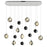 Salvador 40 In Led Integrated Polished Nickel Chandelier | 1673P40-9-613-RC