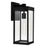 Windsor 1 Light Black Outdoor Wall Light | 1695W7-1-101