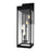 Windsor 4 Light Black Outdoor Wall Light | 1695W8-4-101