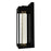 Rochester Led Integrated Black Outdoor Wall Light | 1696W5-1-101-C