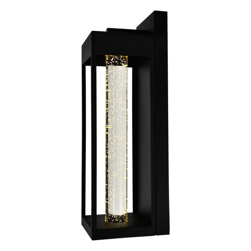 Rochester Led Integrated Black Outdoor Wall Light | 1696W5-1-101-C