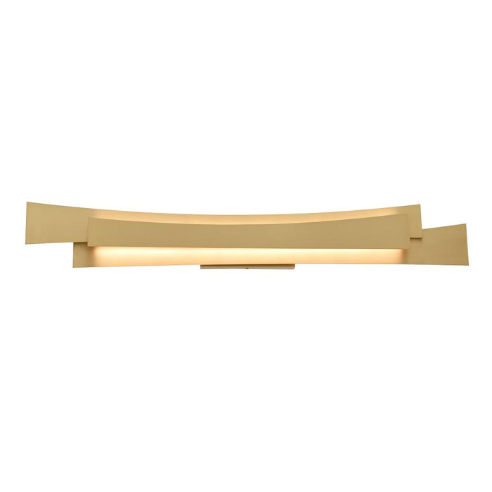 CWI Lighting Candora Integrated LED Brass Vanity Light