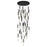 Dragonswatch Led Integrated Chandelier With Black Finish | 1703P32-45-101
