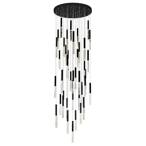 Dragonswatch Led Integrated Chandelier With Black Finish | 1703P32-45-101