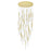 Dragonswatch Led Integrated Chandelier With Satin Gold Finish | 1703P32-45-602