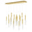 Dragonswatch Integrated Led Satin Gold Chandelier | 1703P48-18-602-RC