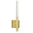 CWI Lighting Dragonswatch Integrated LED Satin Gold Wall Light