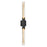 Petra Integrated Led 36in Sand Black Indoor-outdoor Wall Light With Handcrafted Glass | 1723W36-2-101-A