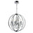 Abia 5 Light Up Chandelier With Chrome Finish | 5025P22C-5