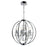 CWI Lighting Abia 5 Light Up Chandelier With Chrome Finish