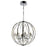 CWI Lighting Abia 8 Light Up Chandelier With Chrome Finish