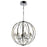 Abia 8 Light Up Chandelier With Chrome Finish | 5025P34C-8