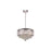 CWI Lighting Radiant 9 Light Drum Shade Chandelier With Chrome Finish