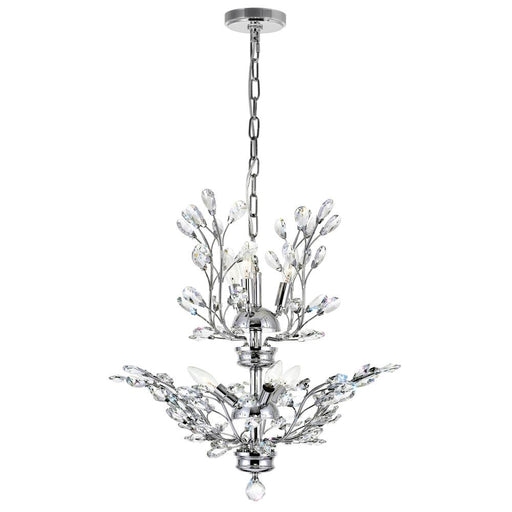 Ivy 6 Light Chandelier With Chrome Finish | 5206P22C