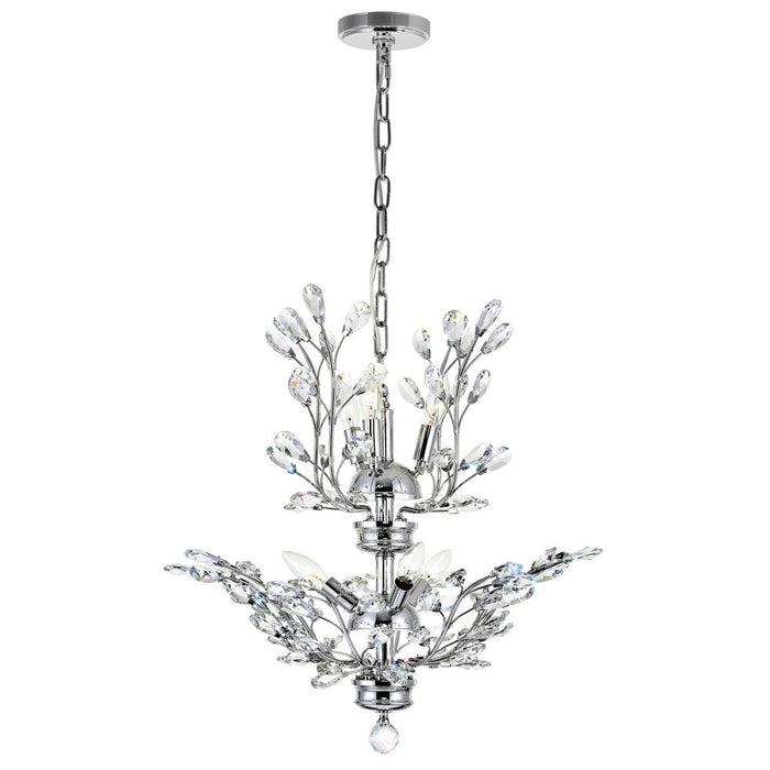 Ivy 6 Light Chandelier With Chrome Finish | 5206P22C