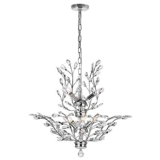 Ivy 9 Light Chandelier With Chrome Finish | 5206P28C