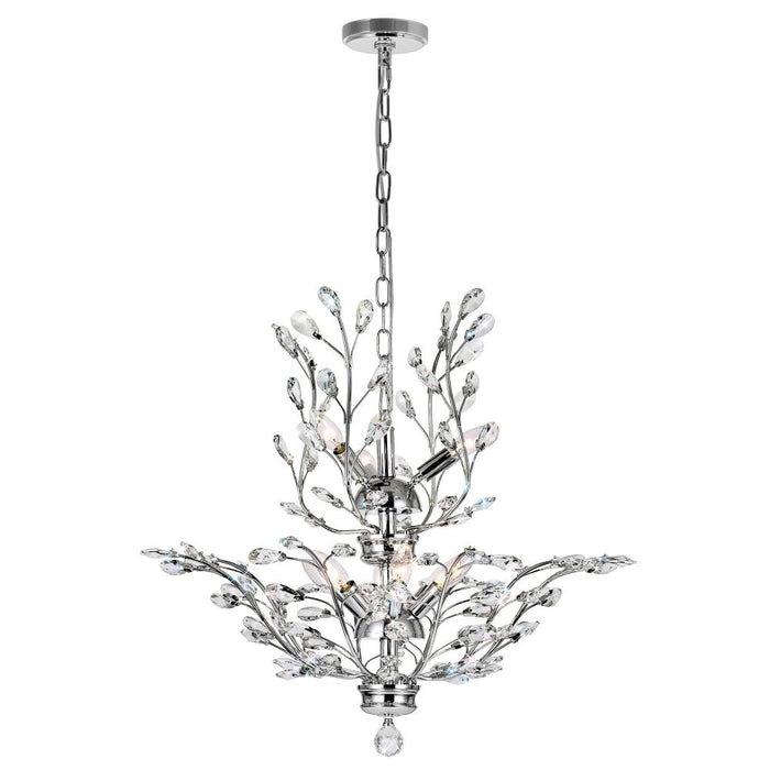 Ivy 9 Light Chandelier With Chrome Finish | 5206P28C