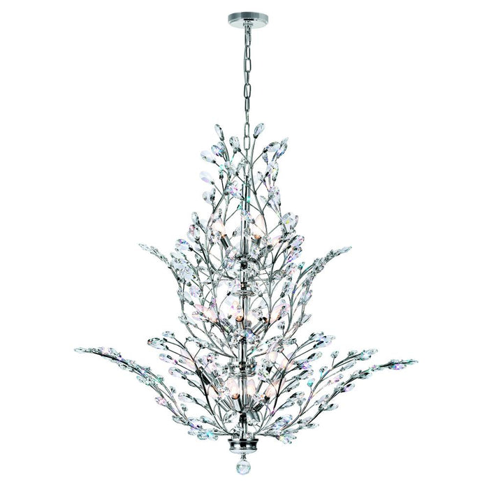Ivy 18 Light Chandelier With Chrome Finish | 5206P40C