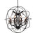 CWI Lighting Campechia 8 Light Up Chandelier With Brown Finish