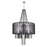 CWI Lighting Amelia 6 Light Drum Shade Chandelier With Chrome Finish