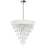 CWI Lighting Franca 8 Light Drum Shade Chandelier With Chrome Finish