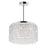 CWI Lighting Claire 10 Light Drum Shade Chandelier With Chrome Finish