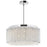 CWI Lighting Claire 12 Light Drum Shade Chandelier With Chrome Finish