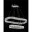 CWI Lighting Milan LED Chandelier With Chrome Finish