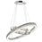 CWI Lighting Florence LED Chandelier With Chrome Finish