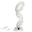 Balanced Led Table Lamp With Chrome Finish | 5638T9ST