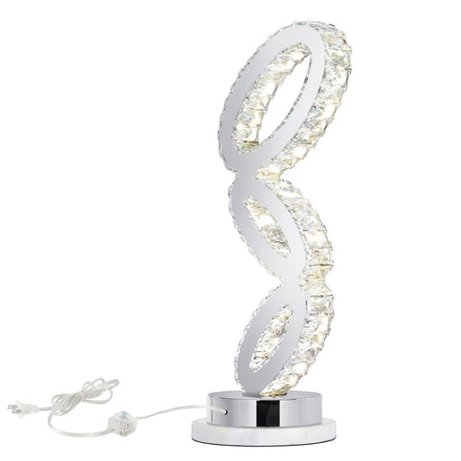 Balanced Led Table Lamp With Chrome Finish | 5638T9ST
