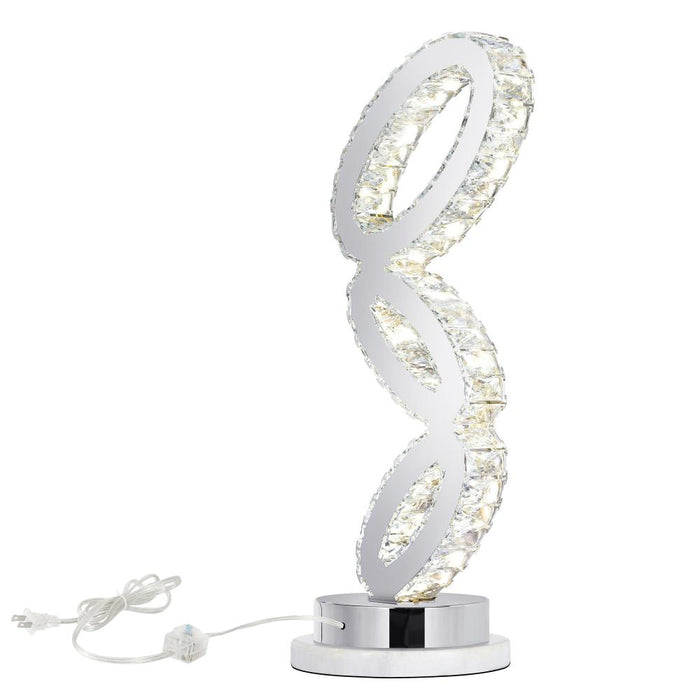 Balanced Led Table Lamp With Chrome Finish | 5638T9ST