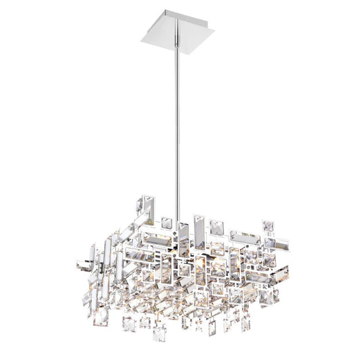 CWI Lighting Arley 6 Light Chandelier With Chrome Finish