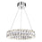 CWI Lighting Juno LED Chandelier With Chrome Finish