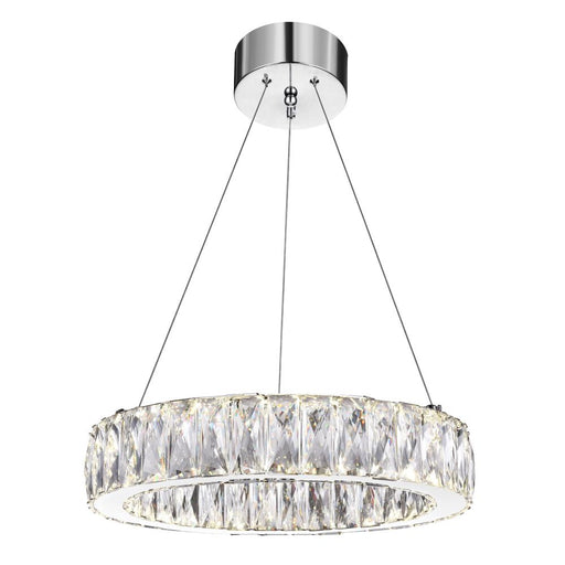 CWI Lighting Juno LED Chandelier With Chrome Finish